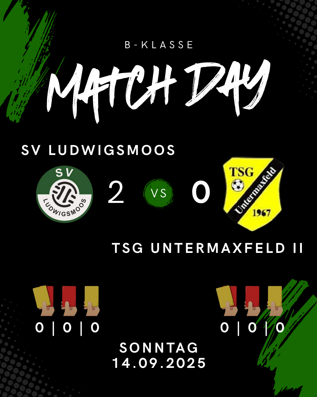 Bild Endergebnis, SVL gegen Untermaxfeld 2